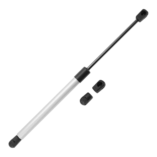 Motoforti Universal Lift Supports Struts Gas Spring 16inch/400mm 57Ib/300N/30kg Carbon Steel Silver Tone 1Set