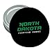 North Dakota Secondary Logo Round Rubber Non-Slip Jar Gripper Lid Opener