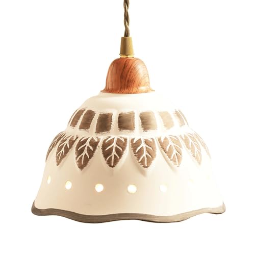 Suspension style industriel nordique E27 en céramique pour cuisine