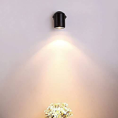 Foco de Aluminio Negro 20W Led de Techo con Diseño Elegante para Interiores 5