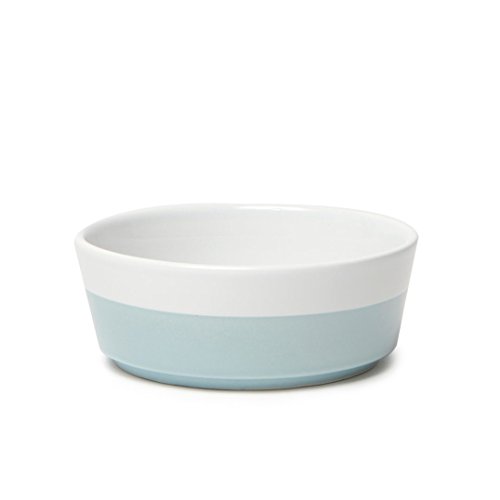 Waggo Dipper Ceramic Dog Bowl Heavyweight Durable Dog Food And Water Dish