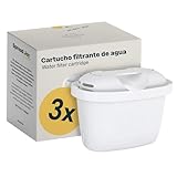 SILBERTHAL Cartucho filtro agua 3 uds - Reduce la cal, el cloro y las...