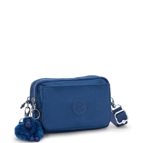 Image of Kipling Women's Abanu Medium Crossbody Bag, Lightweight, Adjustable Nylon Waist Pack with Multi-Compartment Zip Pockets