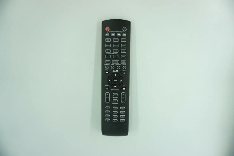 Replacement Remote Control Replace for TV/Audio/Projector for Nakamichi Shockwafe Ultra 9.2 9.2.4 DTS:X/ /SSE Soundbar