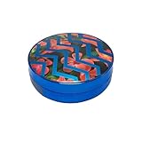 ASTRQLE 1PC 15ml Empty Portable Air Cushion Foundation Makeup Powder Puff Box Case Container Powder Compacts For DIY Cosmetic Cream With Sponge Mirror(Blue)