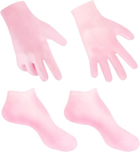 Image of Silicone Socks for Women and Men, Spa Gel Socks for Women and Men, Crack Heel Repair Socks, Silicon Socks, moisturizing socks for women, heel pain relief