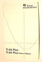 Texas Instruments Ti-84 Plus/Ti-84 Plus {Silver Edition} Calculator Handbook With Cd-Rom B007020KVA Book Cover