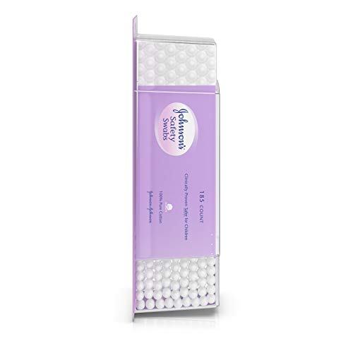 Johnson's Safety Swabs 185 Each #TOP3