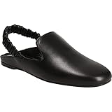 Decksohle: Leder GUGLIELMO ROTTA Peeptoes & Slingpumps N Nero, Glattleder, Schwarz, Damen EU 39