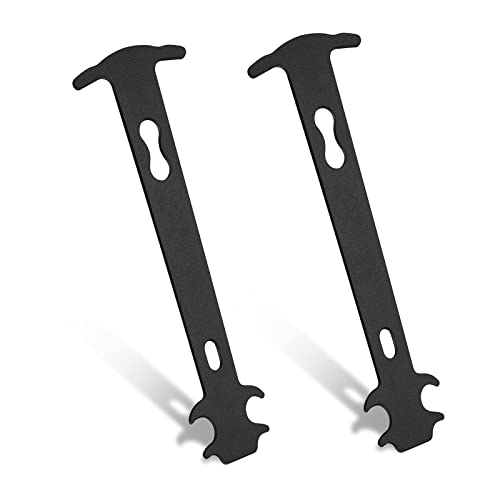 HREDZEO Medidor Cadena Bicicleta,2 PCS Comprobador de Cadena de Bicicleta Herramienta de Riel de Detección de Desgaste de Cadena de Bicicleta para Bicicleta de Montaña