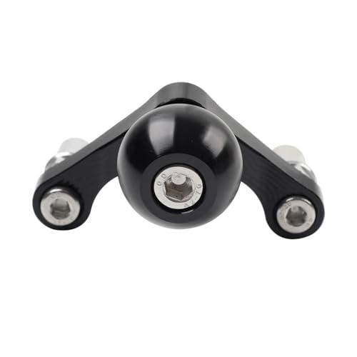 FSFY 1pc Metal Motorcycle Phone Mount Holder Balls Bracket Black for Ducati V2 & V4 Motorbike