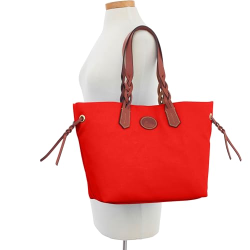 Image of Dooney & Bourke Tote Bags for Women, Nylon Shopper with Long Straps