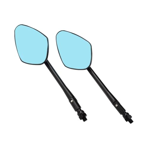 Rétroviseurs extérieurs moto avec miroirs pliables et réglables 8 10mm
