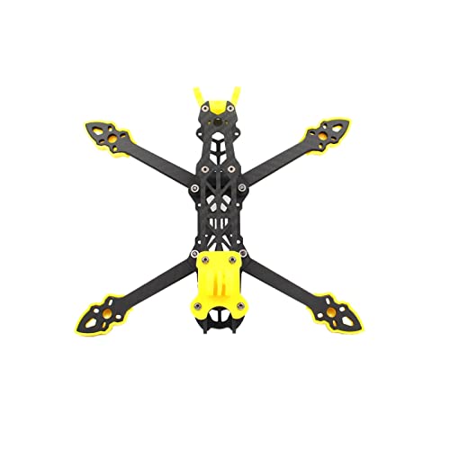 COMETX Telaio in fibra di carbonio Mark4 5 "FPV Telaio in Fibra di Carbonio 225mm Interasse 5mm braccio Freestyle Long Range Frame per Telecomando Quadcopter racing drone