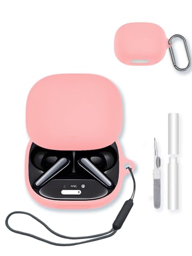 Anker Soundcore Liberty 4 Pro�p�P�[�X�A�m�C�Y�L�����Z�����O���C�����X�C���z���A�\�t�g�ی�A�ϏՌ����ABOVUGAC�V���R���P�[�X�J�o�[ �L�[�`�F�[��&�N���[�j���O�L�b�g&�X�g���b�v�t��-�s���N