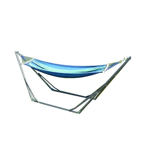 Soporte para hamaca con soporte para columpio colgante, portátil y plegable para camping, picnic, jardín, patio