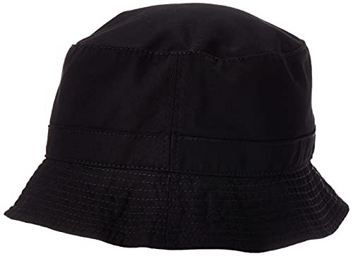 Decky polo bucket hat, black, large/x-large
