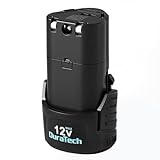 Duratech 電動ポリッシャー用バッテリーパック 12V バッテリーパック【適用機種DT105150】
