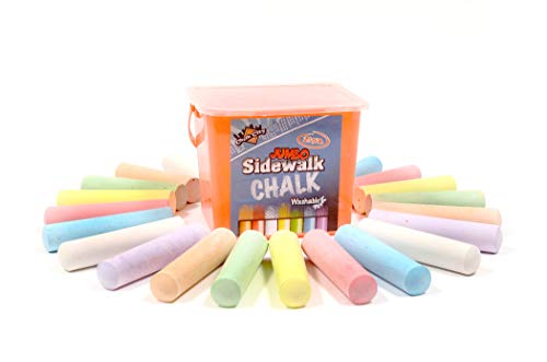 Regal Games Chalk City - 20 Piece Jumbo Washable Sidewalk Chalk