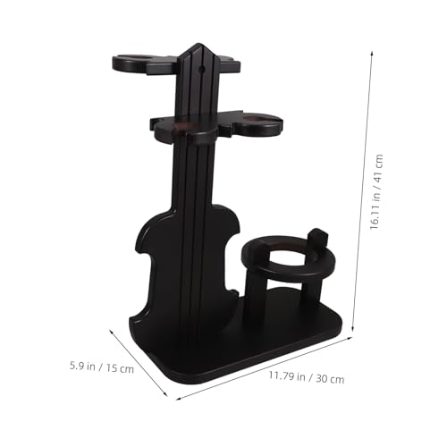 Support bouteille vin intérieur armoire violon Hohopeti pour cadeau - 4