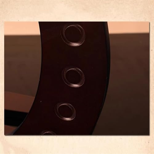 Soporte para botellas de vino de madera sólida miniatura 3