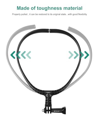 PULUZ POV Neck Mount for GoPro & Phone, Hands-Free Action Camera Lanyard - image 2