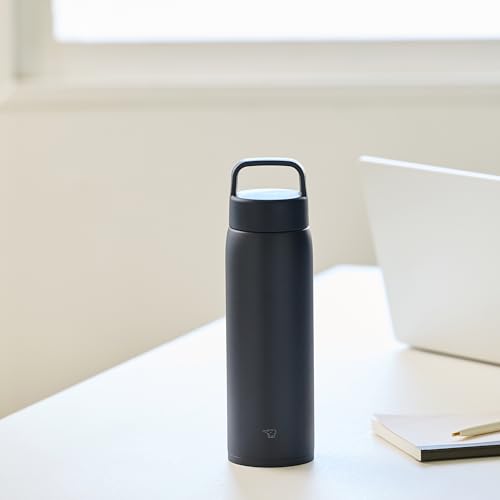 Image of Zojirushi SU-DA Stainless Vacuum Mug 34 oz (1 Liter) Charcoal Black, BPA-free