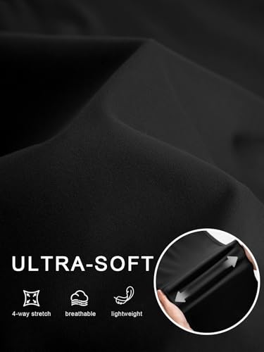 Womens Wide Leg Dress Pants Stretchy High Waisted Work Pants Business Casual Office Trousers with Pockets4