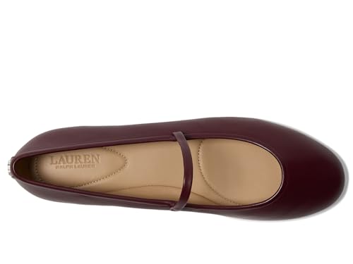 Lauren Ralph Lauren Women's Jayna Nappa Leather Mary Jane Flats4
