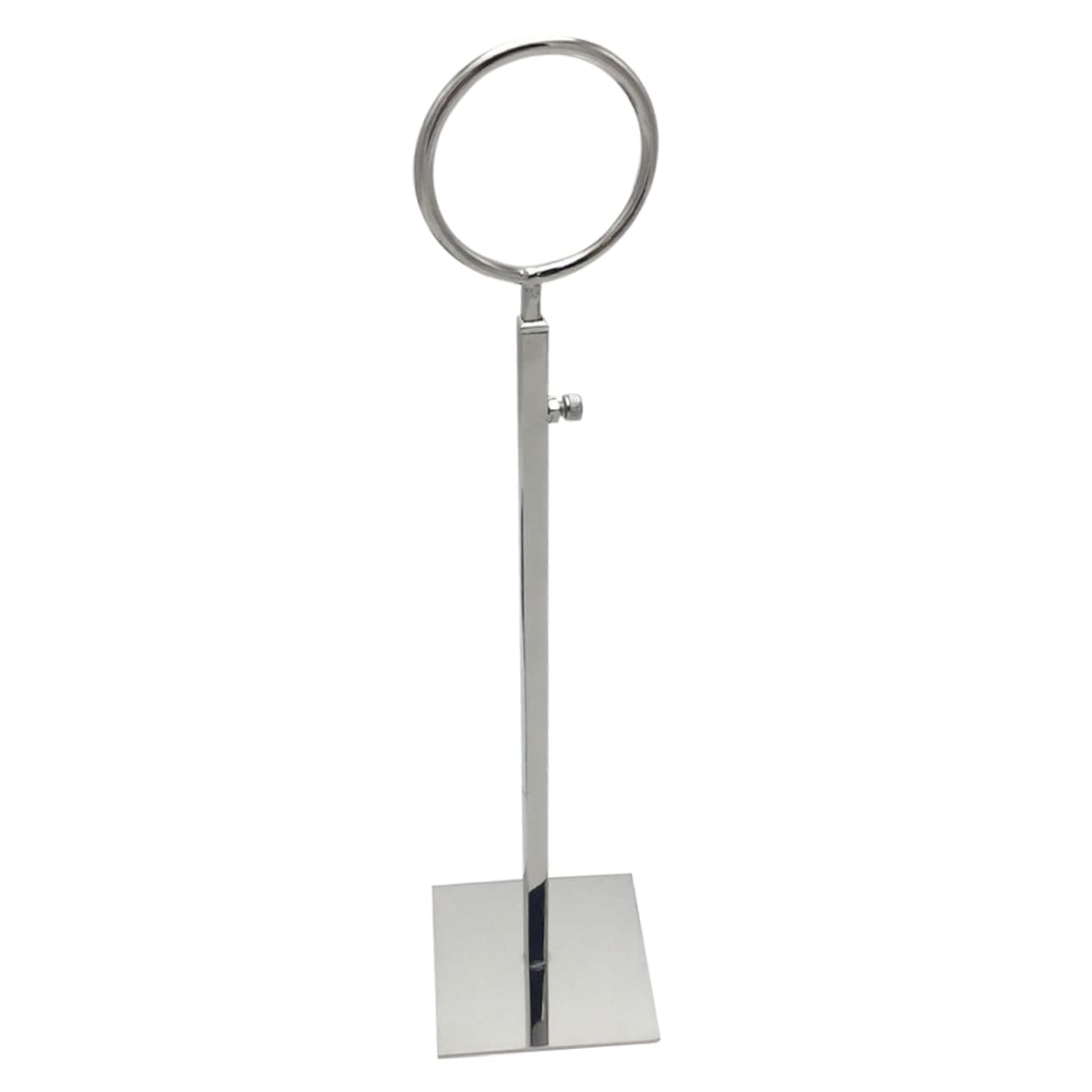 Ciieeo Perchero para Bufandas de Acero Inoxidable Altura Ajustable Organizador de Bufandas Que Ahorra Espacio para Tienda de Ropa Soporte para Guardar