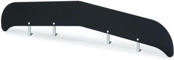 Technical Precision Replacement For KENWORTH W900L YEAR 2001 MUSTACHE SMOKED ACRYLIC BUG SHIELD