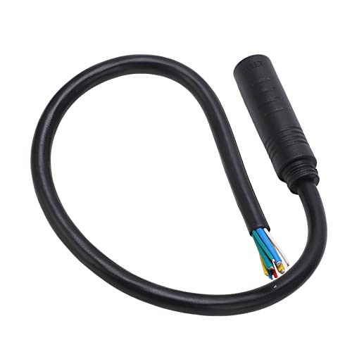HERCHR Cabo de extensão Ebike, 25 cm, 9 pinos, conector fêmea para macho, conector de extensão Ebike