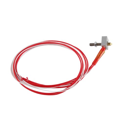 YWBL-WH Hot End Kit MK8 3D Printer Extruder Parts with 0.4mm Nozzle Aluminum Heating Block for Ender 3 V2 High Temperatu