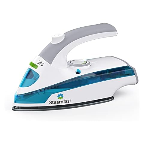 Steamfast Mini Steam Iron with Foldable Handle Cover