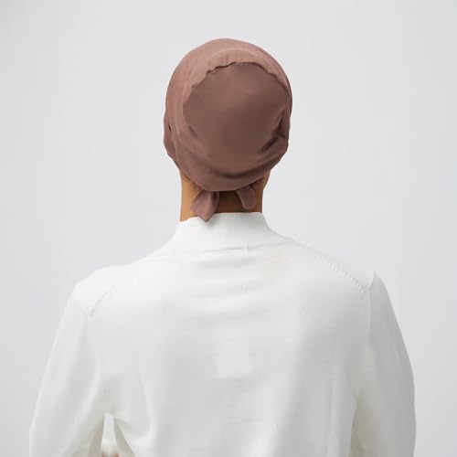 Modest Tie Back Underscarf | Women Hijab Undercap, Bonnet4