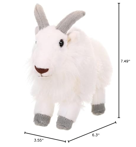 Wild Republic Mountain Goat Plush, Stuffed Animal, Plush Toy, Gifts for Kids, Cuddlekins 8 Inches - Image 8