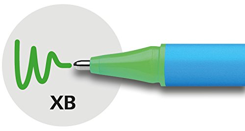 Image of Schneider Slider Edge XB Ballpoint Pen, Green, Box of 10 Pens (152204)