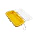 Aymzbd Sealed Waterproof Shockproof Box, Dustproof Camping Box Carry Box Storage Case for Boating Outdoor Trips Survival Backpacking, Yellow