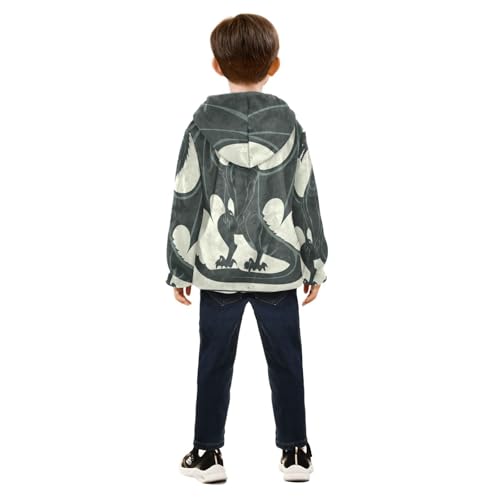 Legend Dragon Girls Fleece Jacket Girls Fall Jacket Girls Zip Up Hoodie Girls Sherpa Jacket 2-10T4
