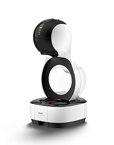 Krups Dolce Gusto Lumio KP1301 - Cafetera de cápsulas, 15 bares de presión, color blanco (Reacondicionado)