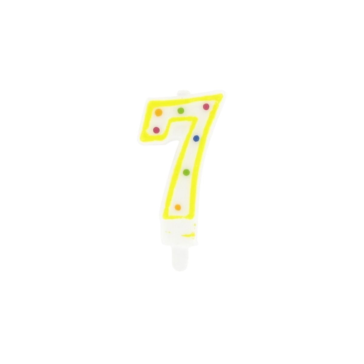 FACKELMANN Wieczka urodzinowa Numeryczna No. 7 Kitchen, Plastic