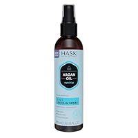 HASK Argan Oil Repairing 5-in-1 Leave-In Conditioner for all hair types, colour safe, gluten-free, sulfate-free, paraben-free - 1 175 mL Bottle
