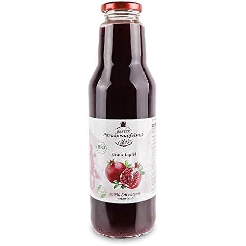 Bio Granatapfelsaft - 100% naturtrüber Direktsaft Cover