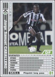 Amazon.co.jp: WCCF/01-02/ウディネーゼ/白/247/サムエル・カバジェロ