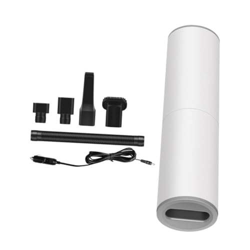HOLIDYOYO 12v Car Mini Vacuum 120w Portable Handheld Vacuum Cleaner Washable Filter Dry/Wet Use Multi-Function Nozzles for Car Stairs Kitchen Office