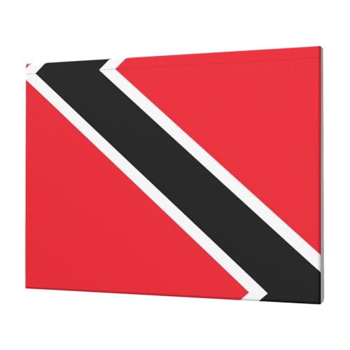 Tableau drapeau Trinité-et-Tobago en toile premium par PHAYAH