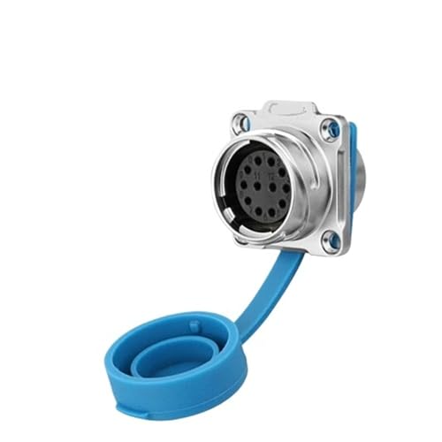 Connecteur femelle 12 broches pour réparer et sécuriser une alimentation extérieure IP67