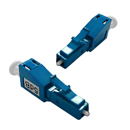 Ez-Fit New Lc Fiber Optic Lcupc-5Db Optical Attenuator Lc-Upc Fiber Attenuator 5Db Singlemode Fixed Fiber Optical Attenuator #TOP1