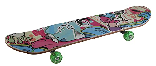 Skateboard Legno C/RUOTE C/Luce 232