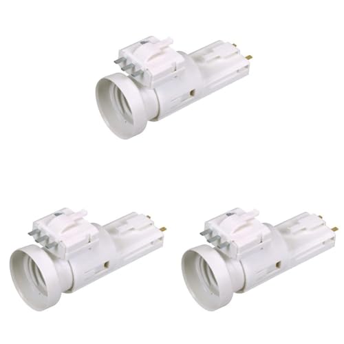 Douille Dcl E27 + Fiche 2 Poles + Terre (Lot de 3)